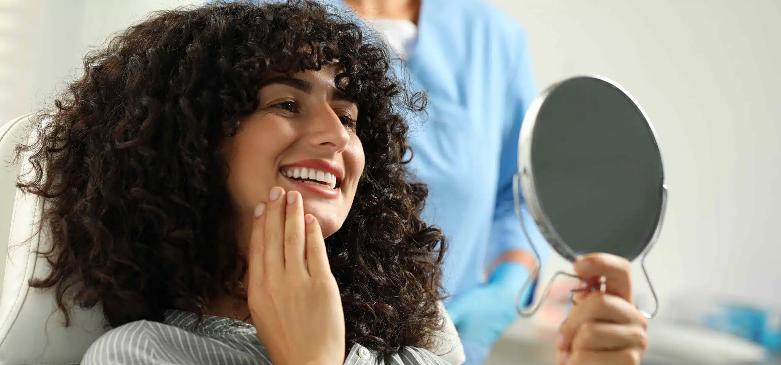 Avant / apres couronnes dentaires